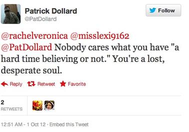 Twitter / PatDollard: @rachelveronica @misslexi9162 ...